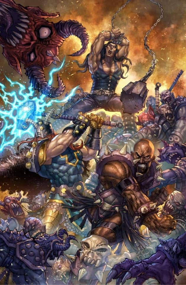 Gods of Brutality #1 Alan Quah Virgin Variant