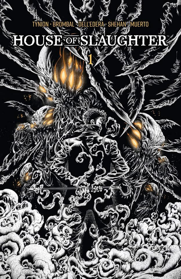 House of Slaughter #1 Kyle Hotz Color Splash Variant