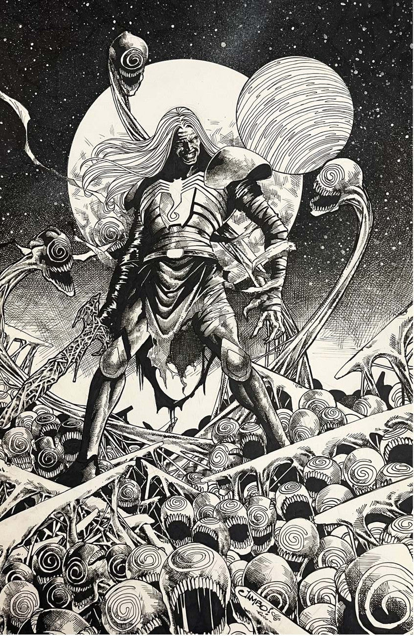 Knull Original Art by Jimbo Salgado