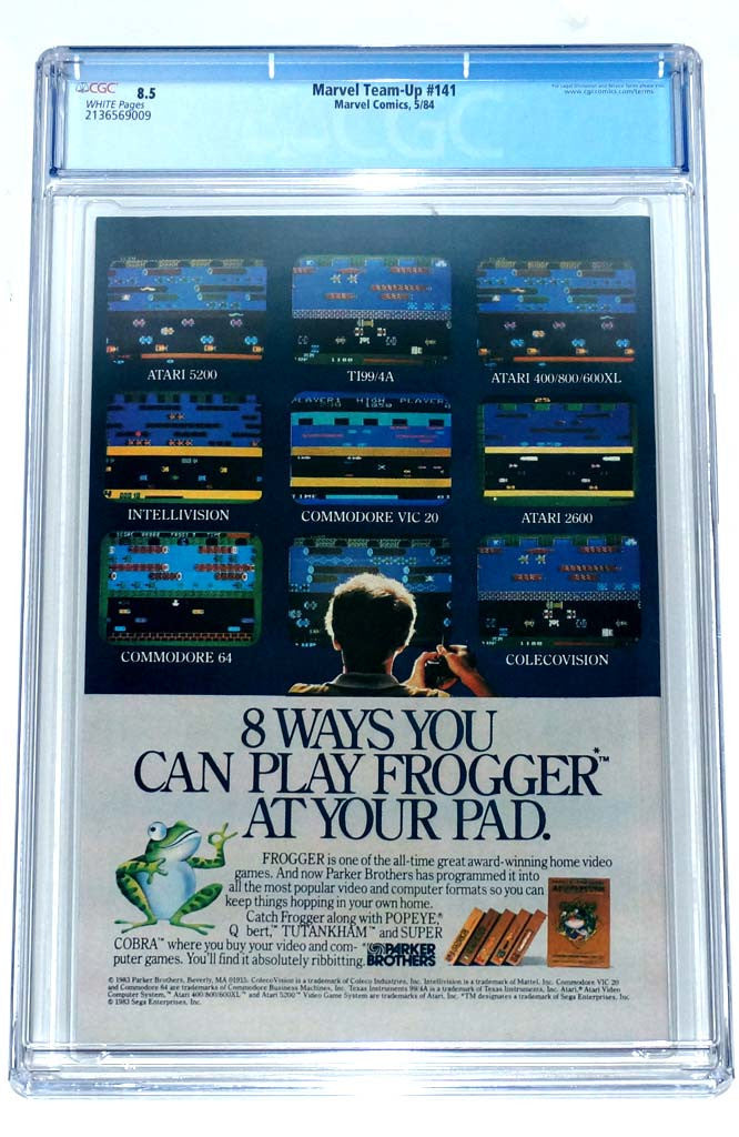 Marvel Team-Up #141 CGC 8.5 Newsstand 1st Black Costume