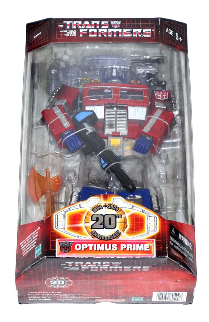 Transformers 20th Anniversary 12" Optimus Prime Figure NIB