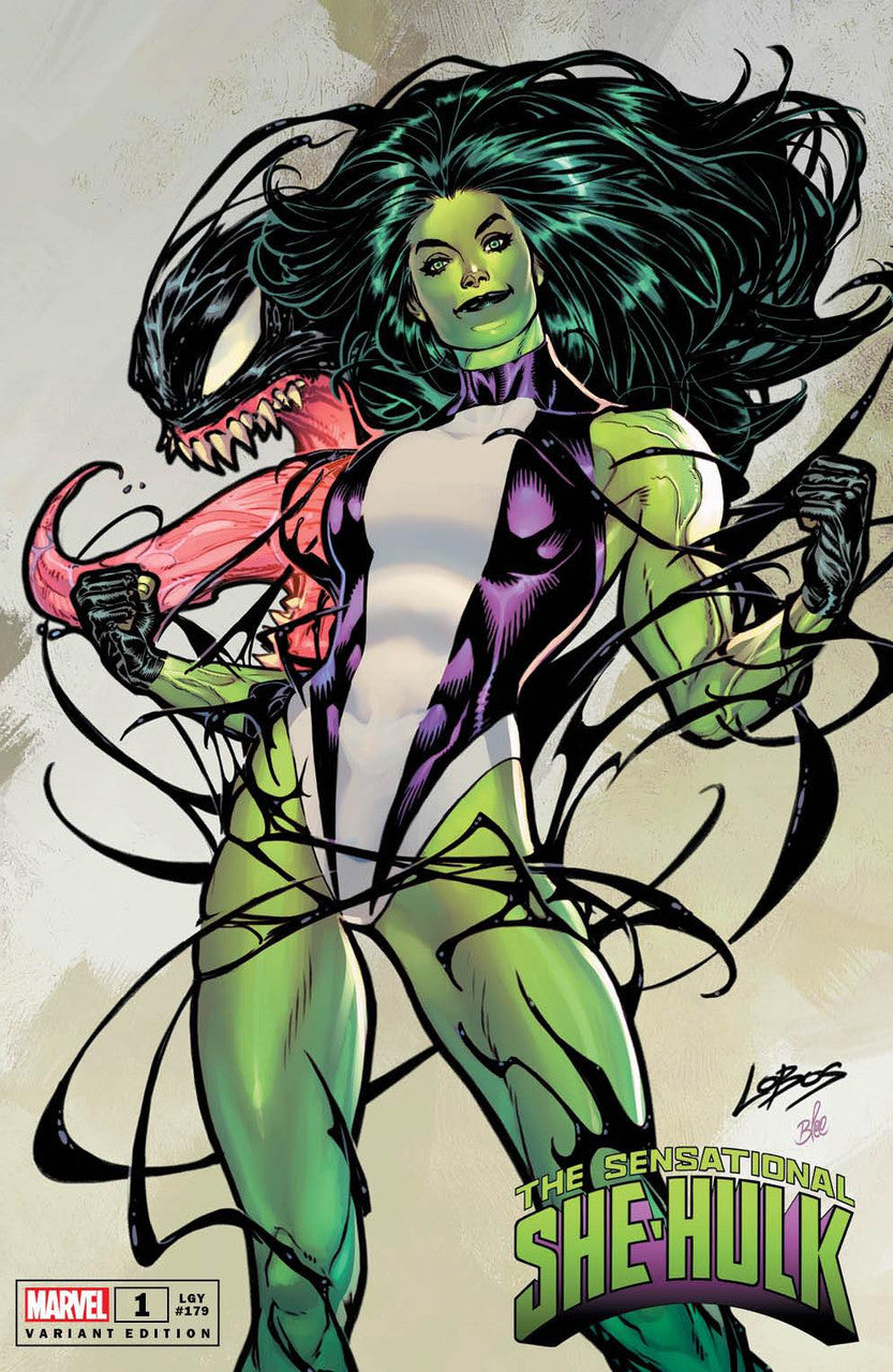 Sensational She-Hulk #1 Lobos Variant SET