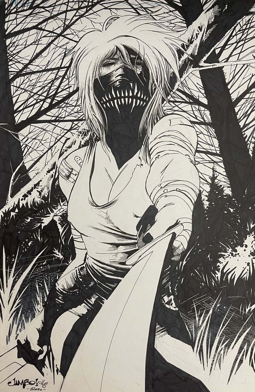Erica Slaughter SIKTC Original Art by Jimbo Salgado