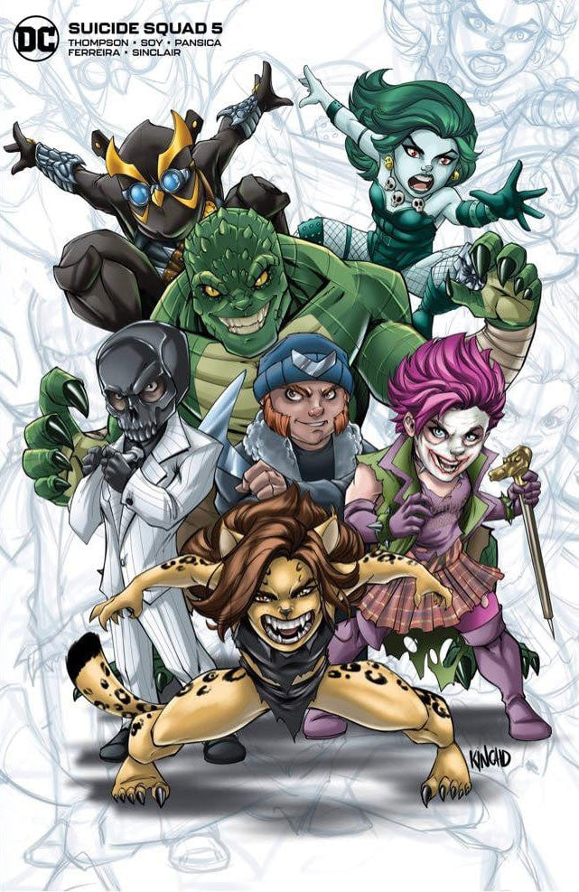 Suicide Squad #5 Ryan Kincaid Minimal Variant