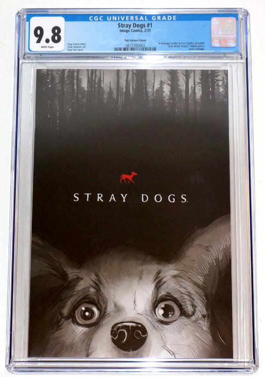 Stray Dogs 1 CGC 9.8 Stan Yak Variant