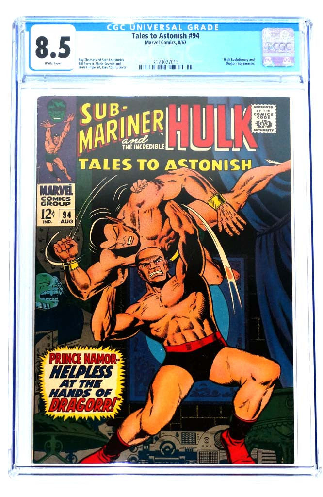 Tales of Astonish #94 CGC 8.5