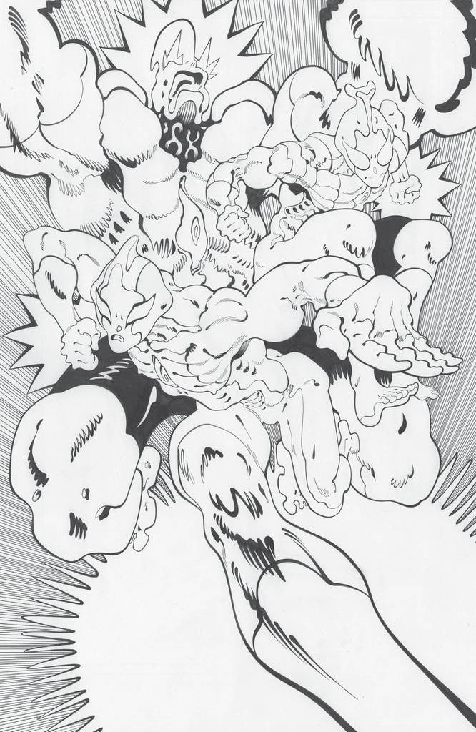 Ultramega #1 Tradd Moore 1:5 B&W Virgin Retail Variant