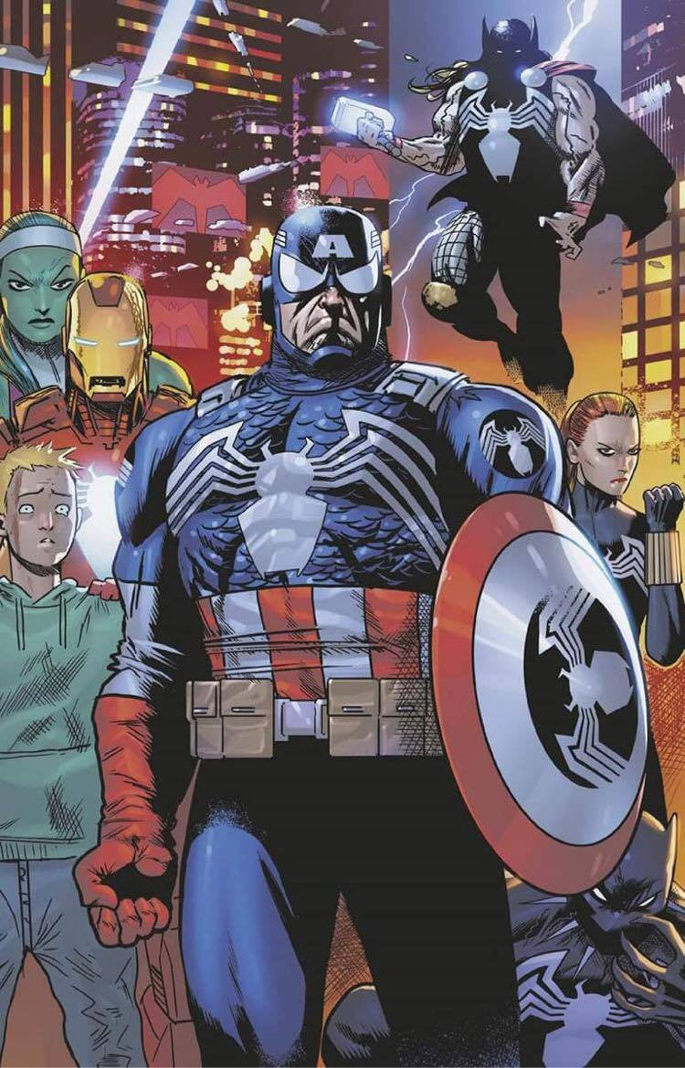 Venom #27 2nd Print Virgin Variant