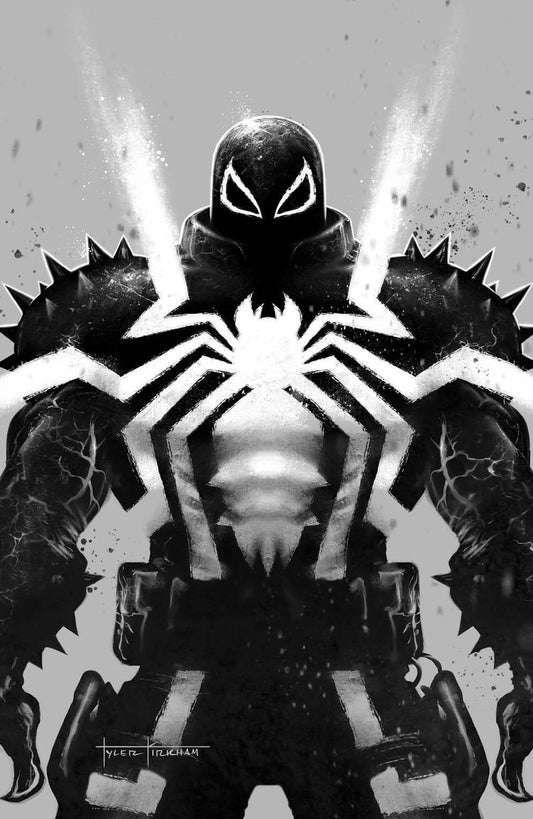 Venom #29 Tyler Kirkham B&W Virgin Variant