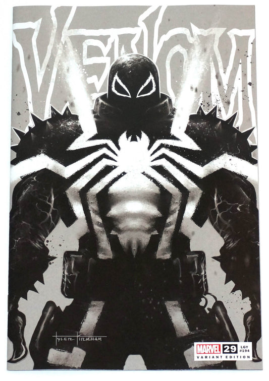 Venom #29 Tyler Kirkham B&W Trade Variant