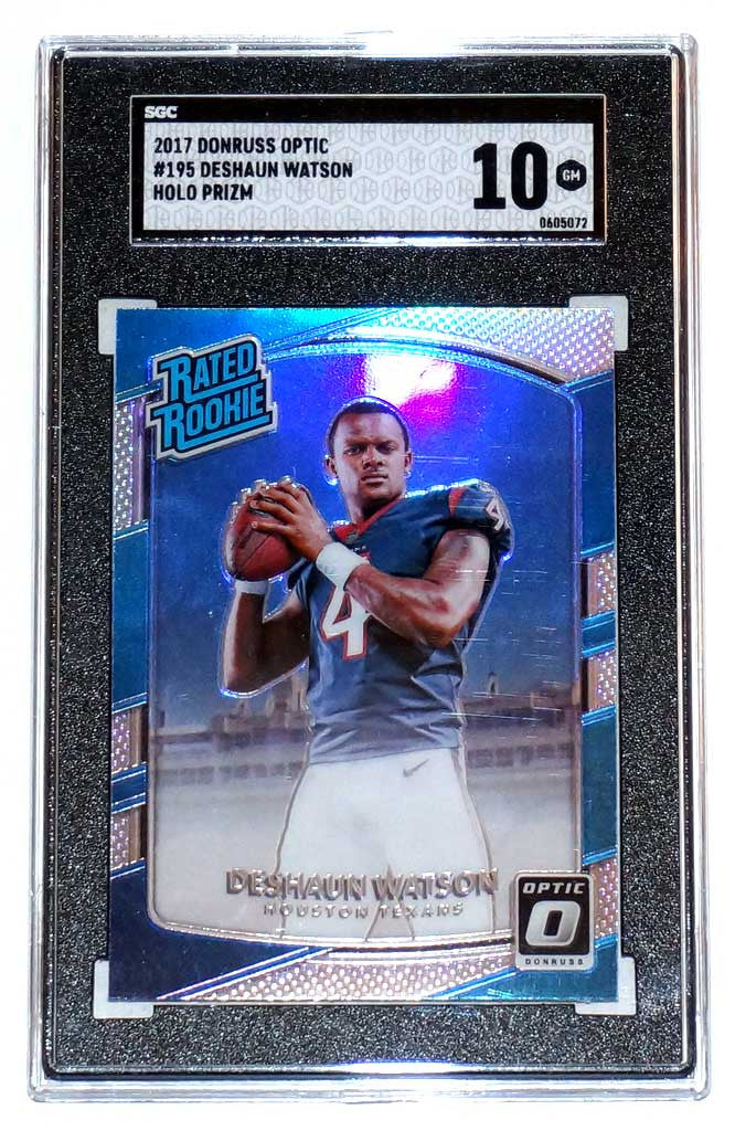 2017 Optic Holo Deshaun Watson Rookie SGC 10