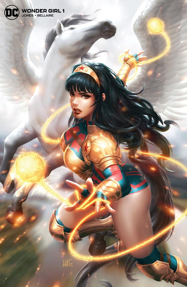 Wonder Girl #1 Kendrick Lim Variant Set