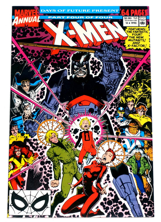 X-Men Annual #14 1st Cameo Gambit