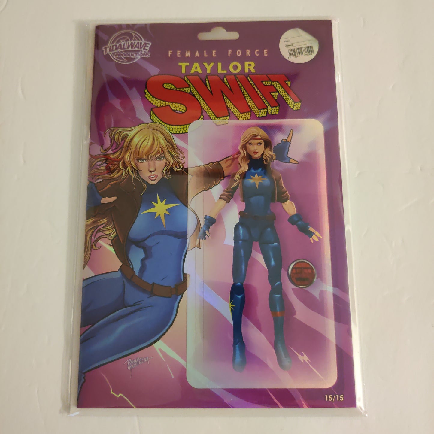 Taylor Swift Female Force (Dazzler Action Figure) Foil Secret Variant 15/15