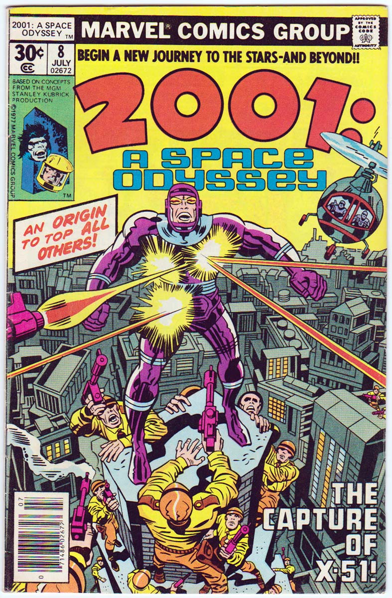 2001 A Space Odyssey #8 1st Machine Man