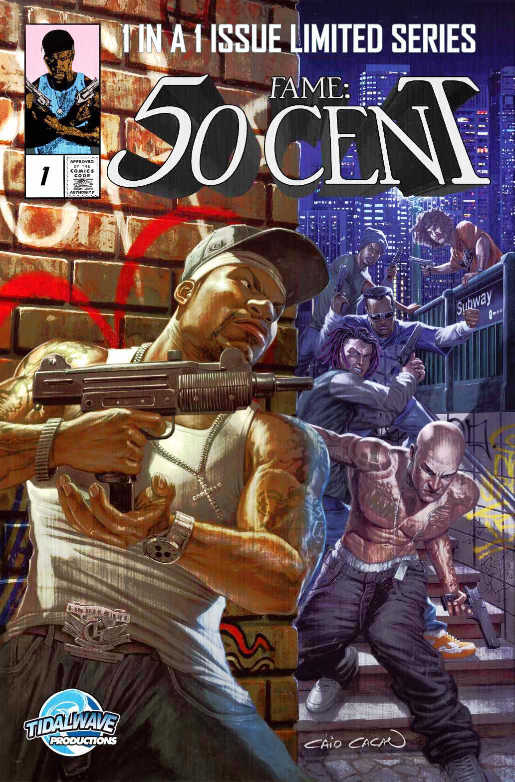 50 Cent #1 Caio Cacau Trade Metal Variant