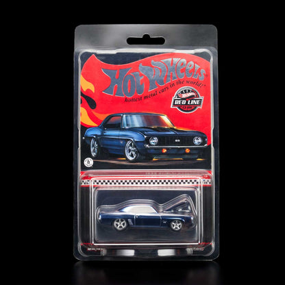 Hot Wheels RLC Exclusive 1969 Chevy Camaro SS Blue