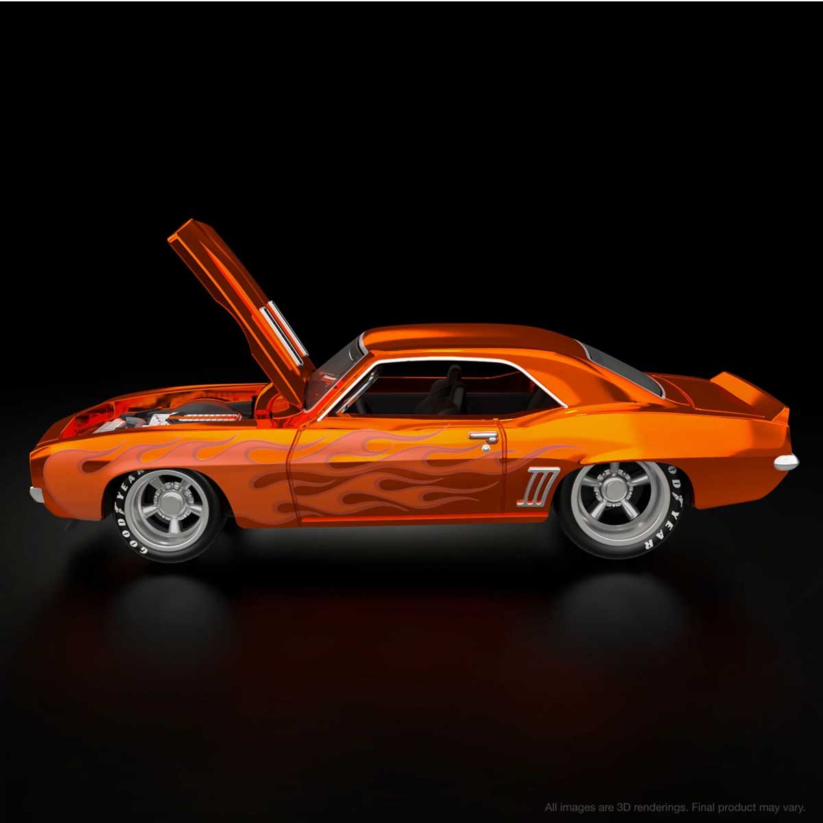 Hot Wheels RLC Selections Exclusive 1969 Chevy Camaro SS Orange