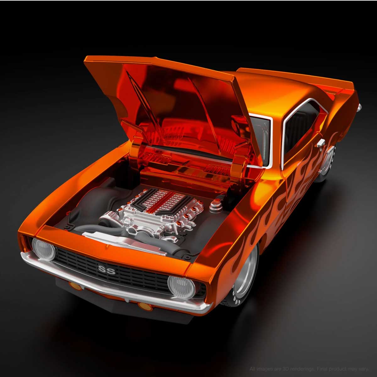 Hot Wheels RLC Selections Exclusive 1969 Chevy Camaro SS Orange