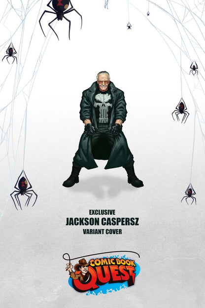 Absolute Stan Lee #1 Jackson Caspersz CBQ Exclusive B/W Variant LTD 10 Back