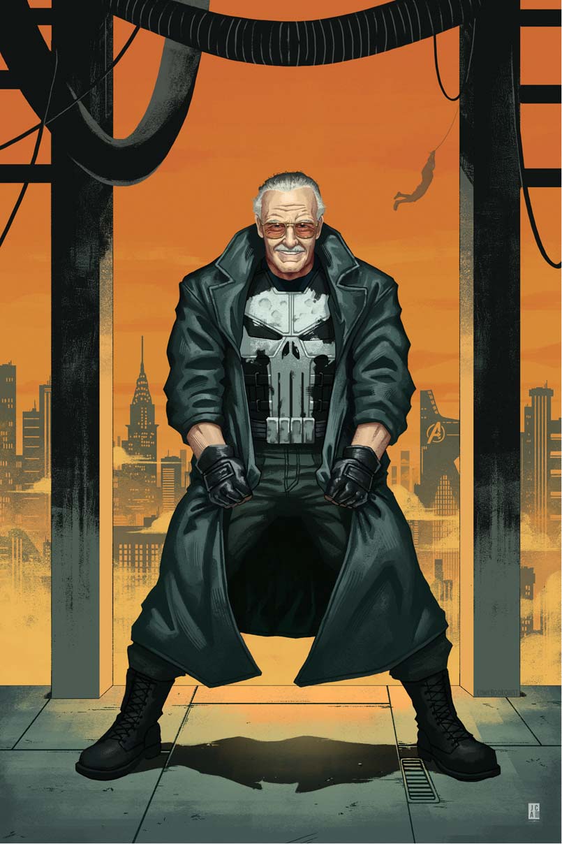 Absolute Stan Lee #1 Jackson Caspersz CBQ Exclusive Virgin Variant LTD 40