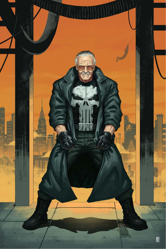 Absolute Stan Lee #1 Jackson Caspersz CBQ Exclusive Virgin Variant LTD 40