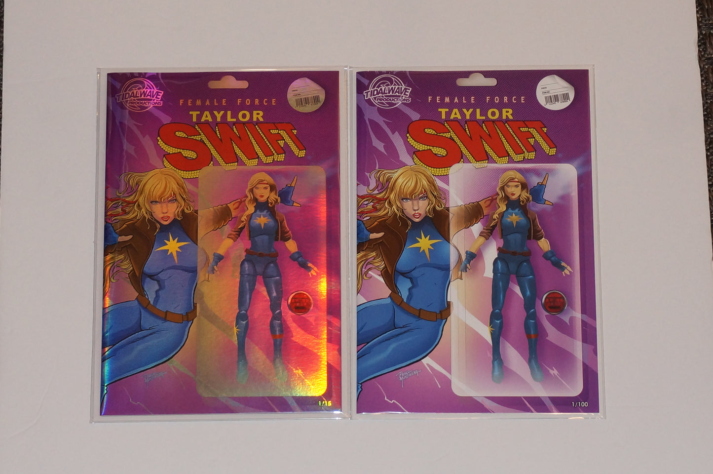 Taylor Swift Female Force (Dazzler Action Figure) Secret Variant Set (#1)