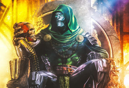 Dr Doom 11x17 Color Foil Variant Print by Ultraraw26 Poster Ltd 25