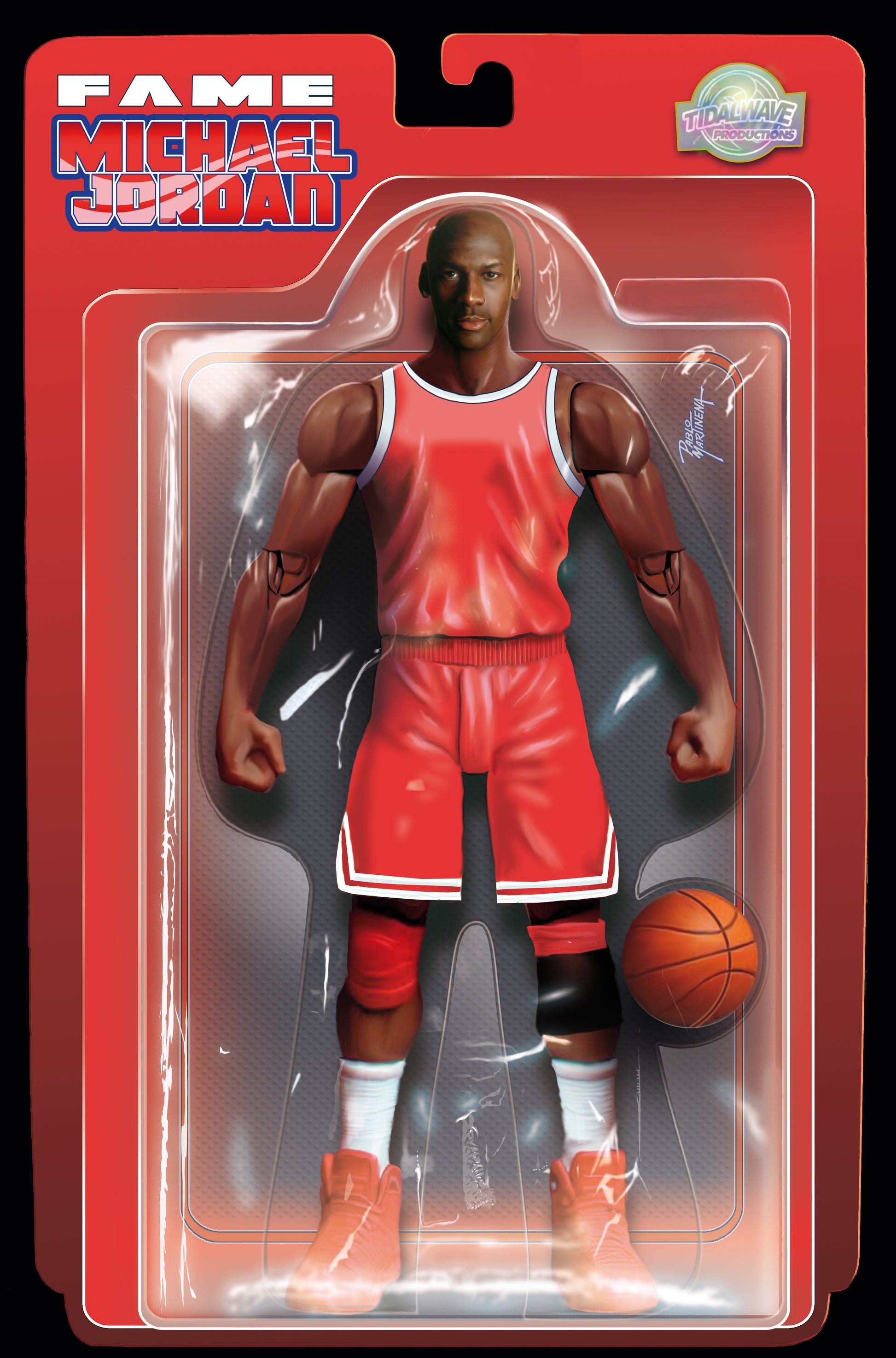 Michael Jordan Pablo Martinena C2E2 Action Figure Variant