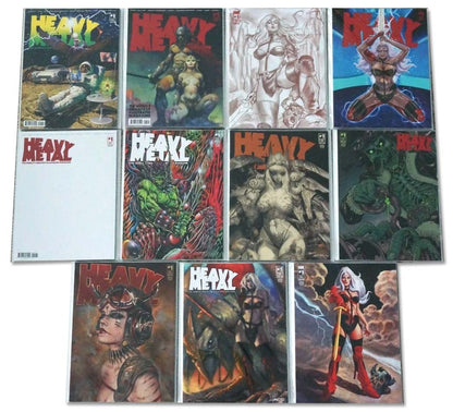 Heavy Metal #1 2025 Kickstarter Set (11 Books) LTD 500