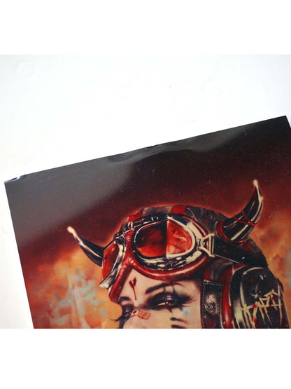 Heavy Metal #1 2025 Brian Viveros Virgin Metal Kickstarter Exclusive LTD 200 Slightly Damage