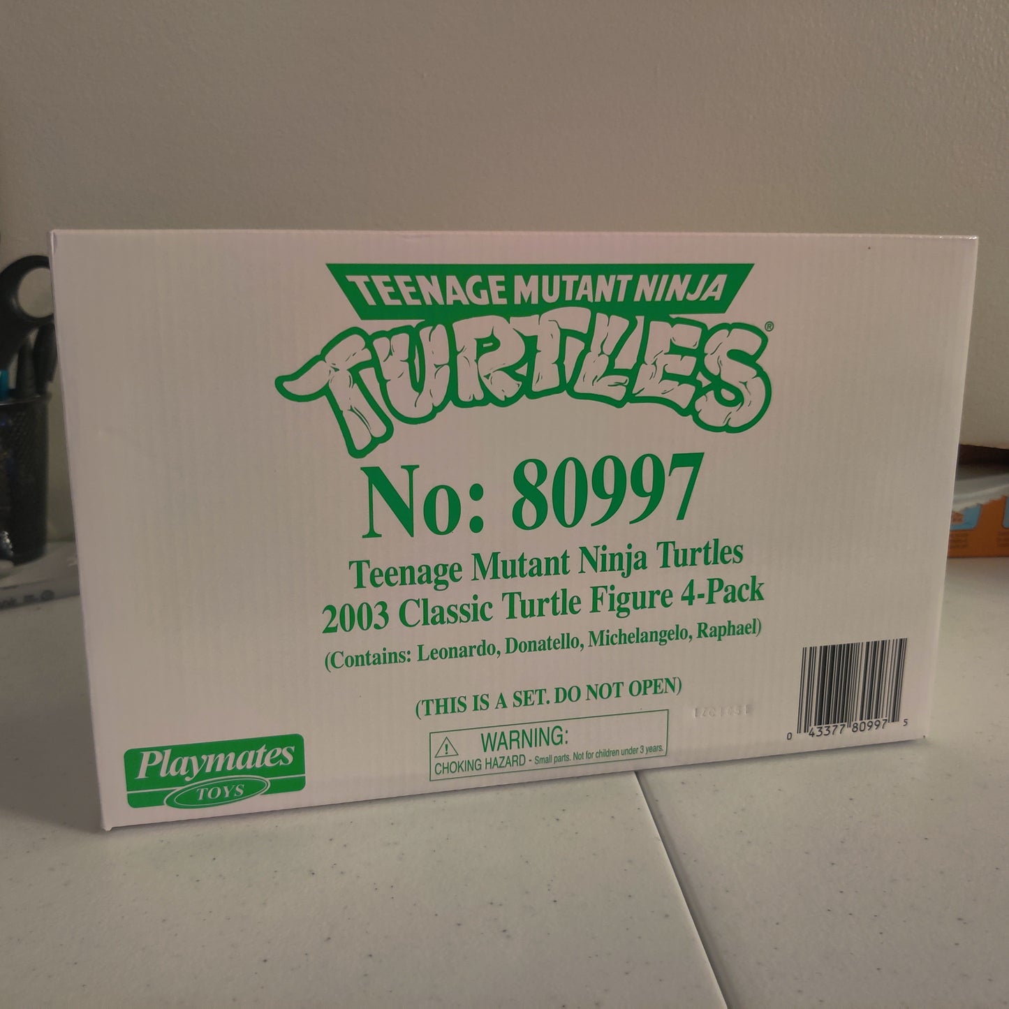 Teenage Mutant Ninja Turtles: Classic 4" 2003 Turtles TMNT 4 Pack