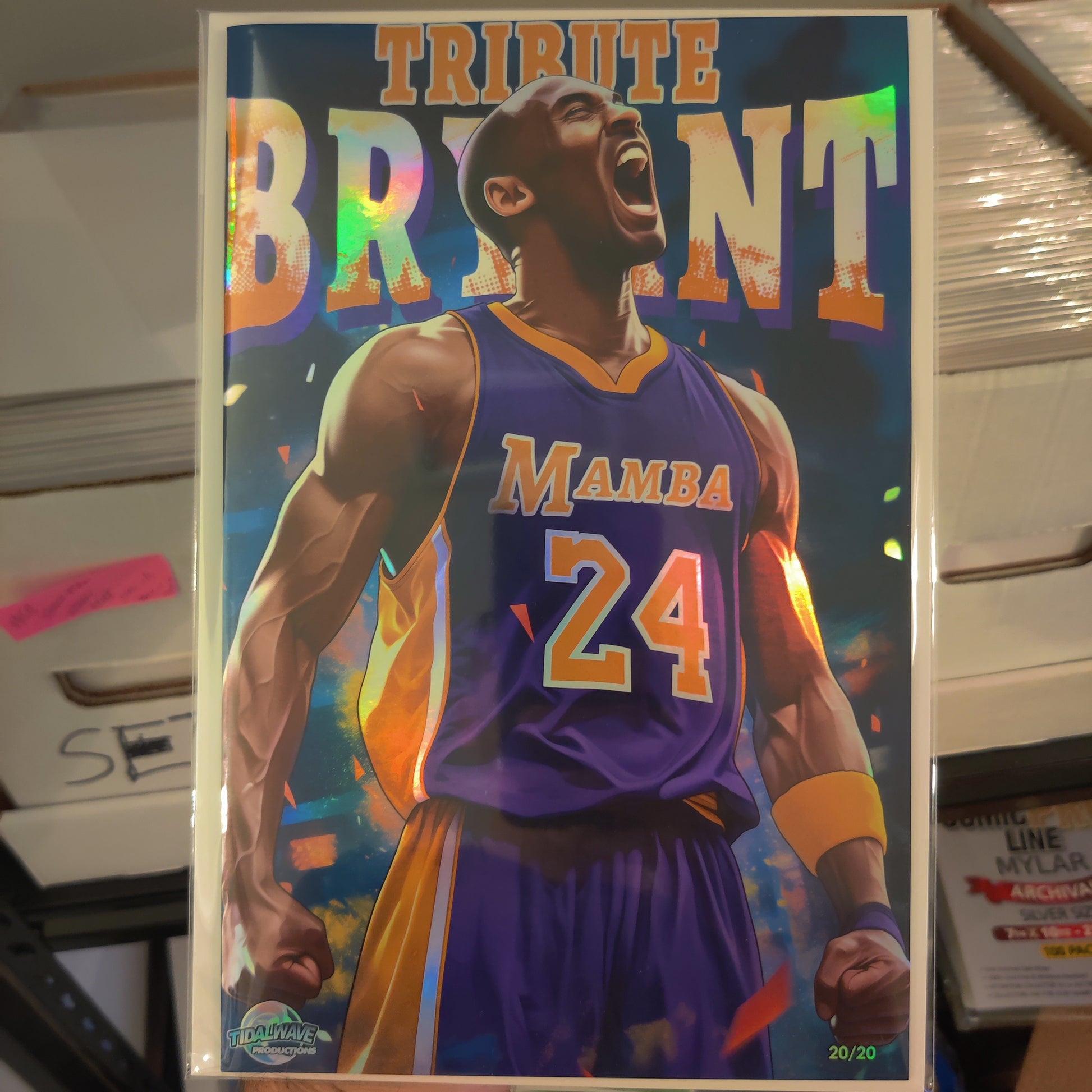 Kobe Bryant #1 St. Jepan Secret Trade Foil Variant #20 of 20