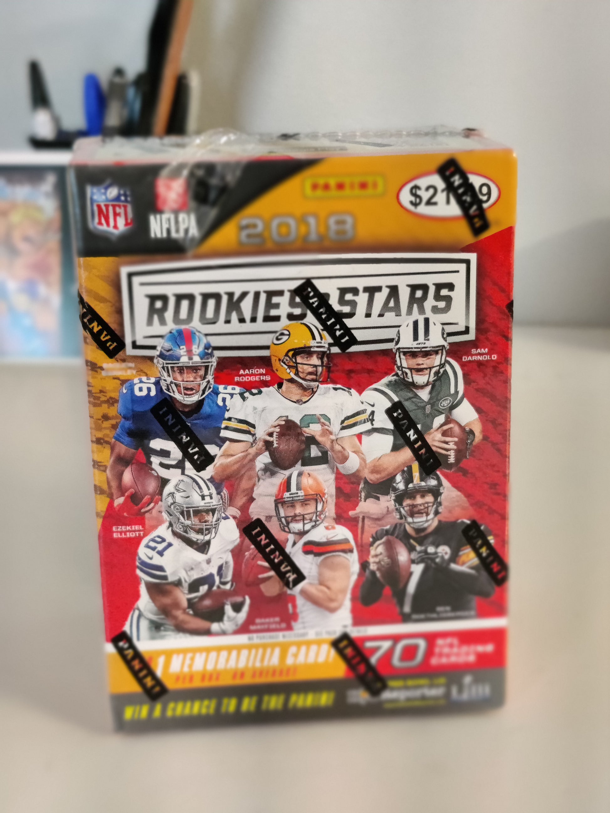 2018 Panini Rookies & Stars Football Factory Sealed Blaster Box