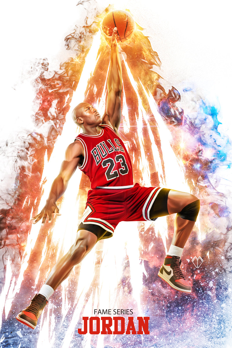 Michael Jordan #1 Fame Series Ultraraw26 CBQ Trade Variant LTD 63