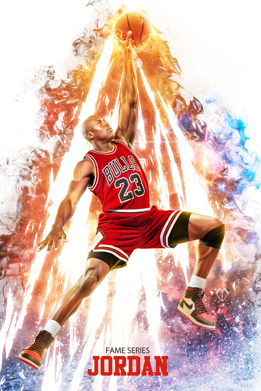 Michael Jordan #1 Fame Series Ultraraw26 CBQ Trade Variant LTD 63