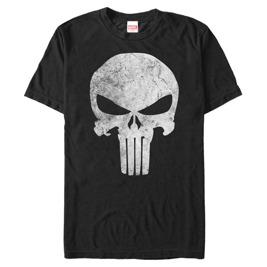 Marvel Punisher Distressed Skull Men's T-Shirt