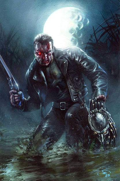 Arnold Schwarzenegger #1 Humam Qutub Secret "T-800s Revenge" Virgin Variant LTD 100