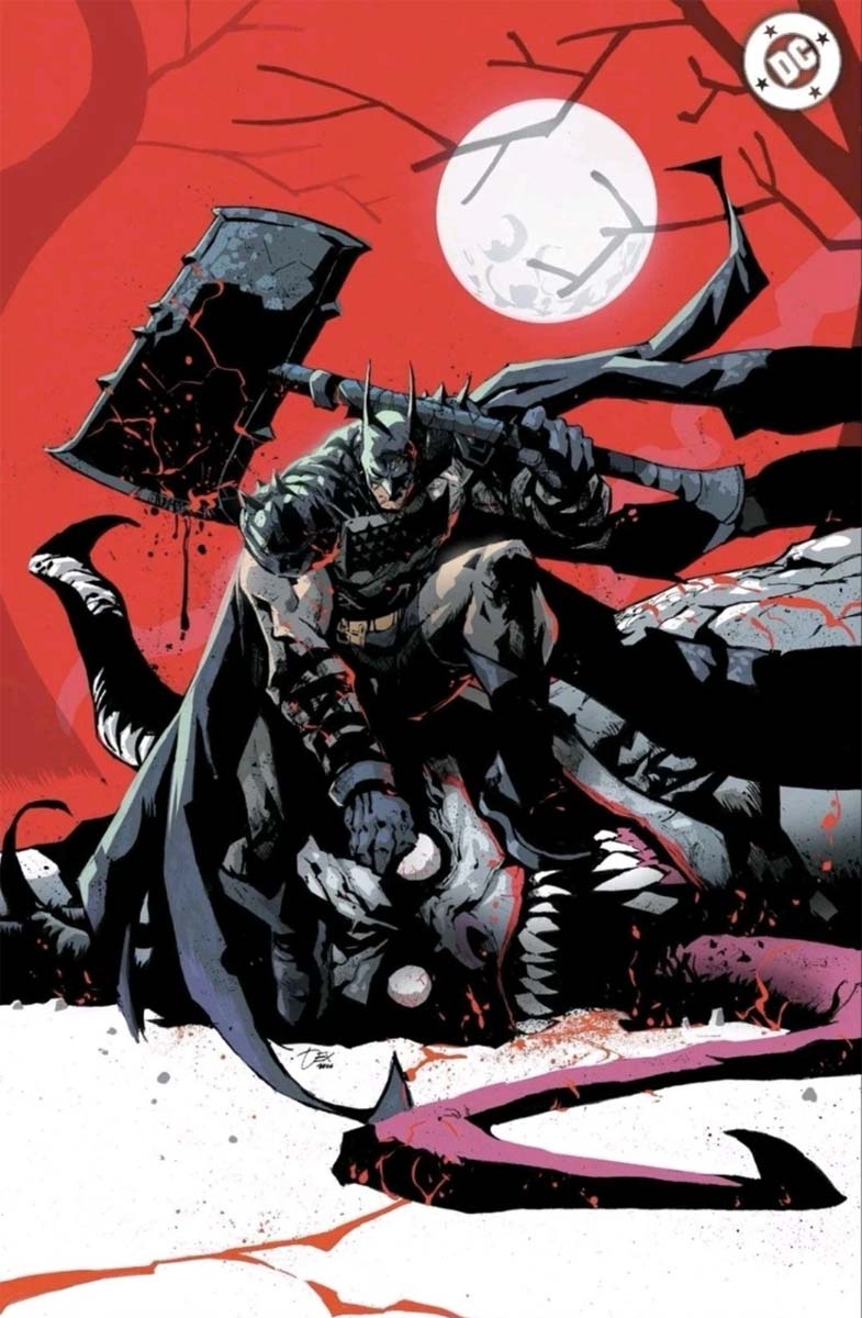 Absolute Batman #18 Dexter Soy Megacon Bloody Red Foil Variant LTD 500
