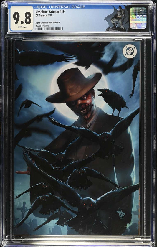 Absolute Batman #19 CGC 9.8 Dave Wilkins Blue Virgin Variant 1st Absolute Scarecrow