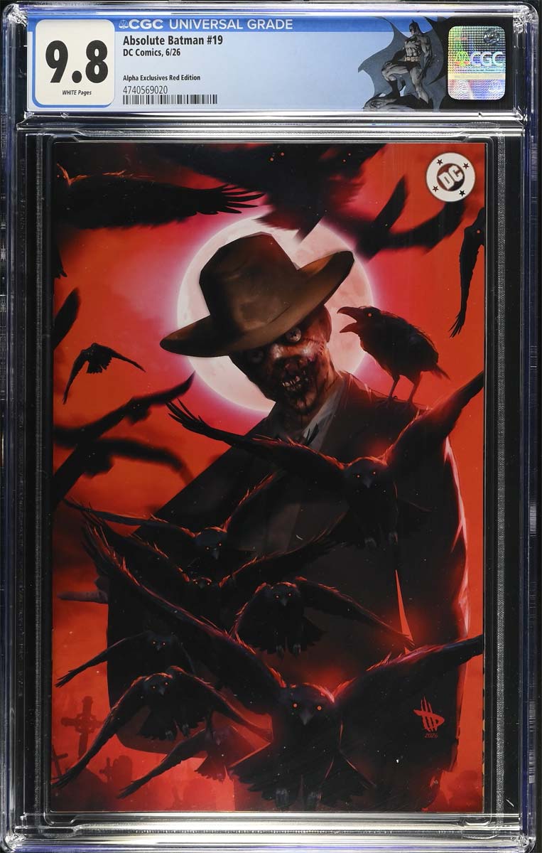 Absolute Batman #19 CGC 9.8 Dave Wilkins Red Virgin Variant 1st Absolute Scarecrow