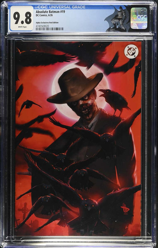 Absolute Batman #19 CGC 9.8 Dave Wilkins Red Virgin Variant 1st Absolute Scarecrow