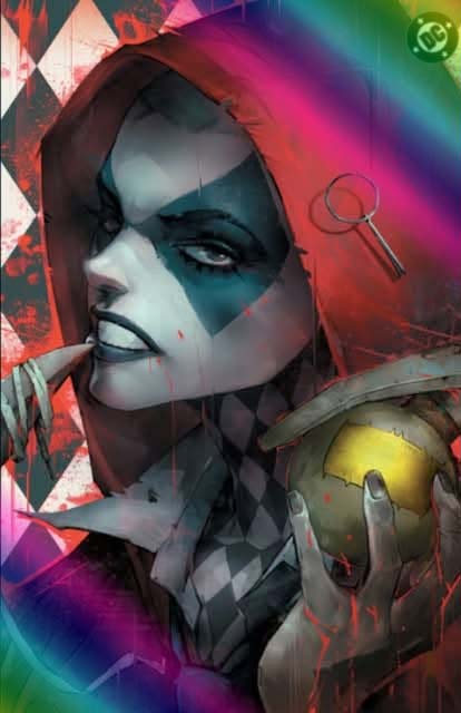 Absolute Batman #22 Ivan Tao Foil Variant Origin of Quinn