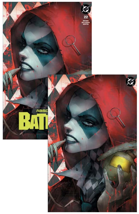 Absolute Batman #22 Ivan Tao A,B Variant SET Origin of Quinn