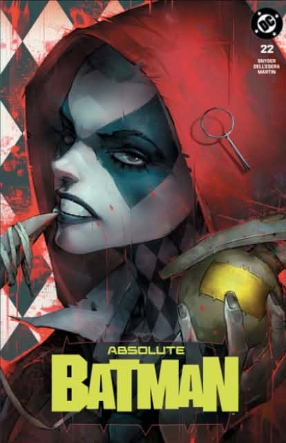 Absolute Batman #22 Ivan Tao Trade Variant Origin of Quinn