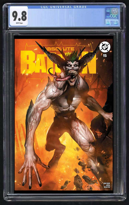 Absolute Batman #15 Dave Wilkins Trade Variant 1st Absolute Joker CGC 9.8