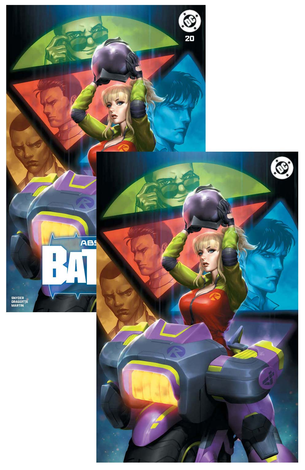 Absolute Batman #20 Kendrick Lim A,B Variant SET 1st Absolute Robins ...