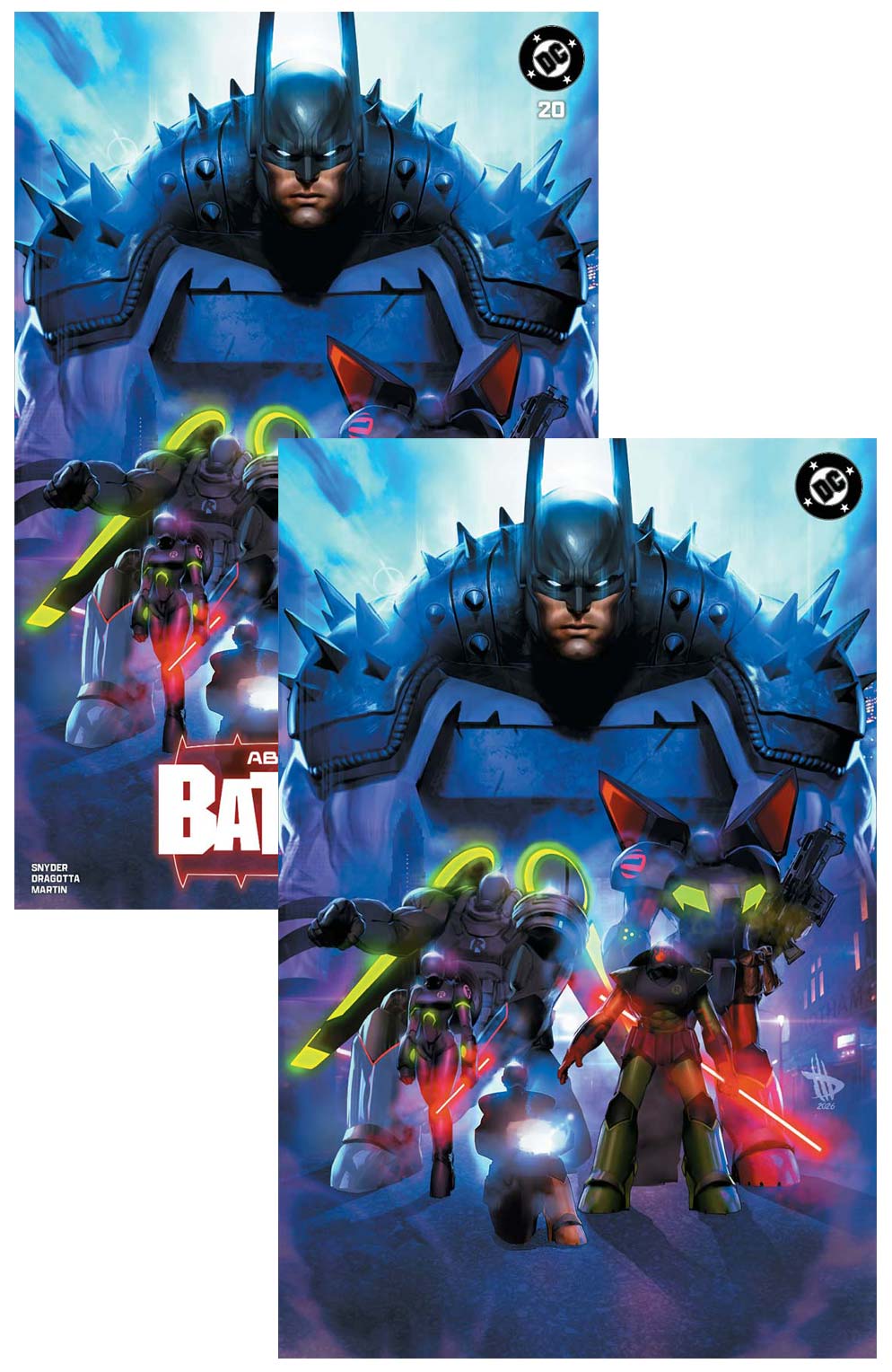 Absolute Batman #20 Dave Wilkins A, B Variant Set 1st Absolute Robin