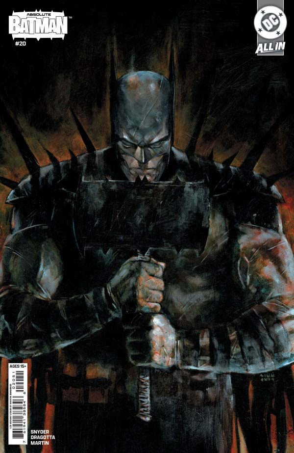 Absolute Batman #20 Martin Simmonds 1:25 Retail Variant 1st Absolute Robin