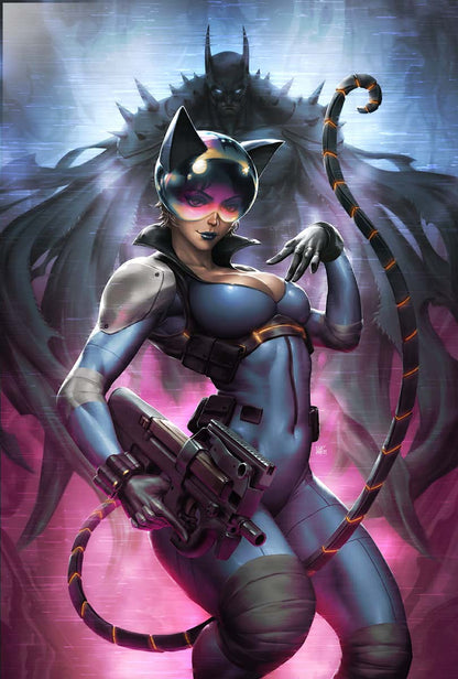 Absolute Catwoman #1 Kendrick Lim A,B,C,D Master Variant SET